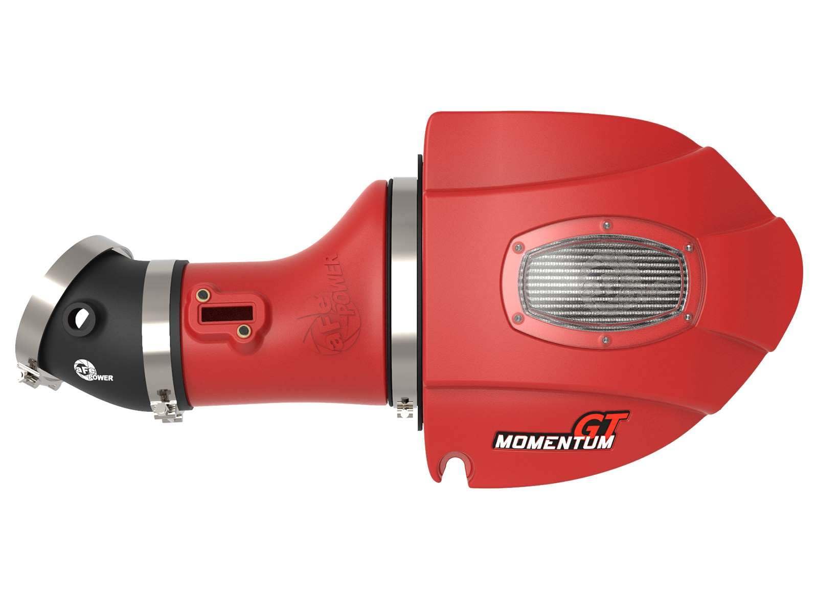 Momentum GT aFe POWER Cold Air Intake System w/Pro DRY S Filter, #51-72204-R, Red