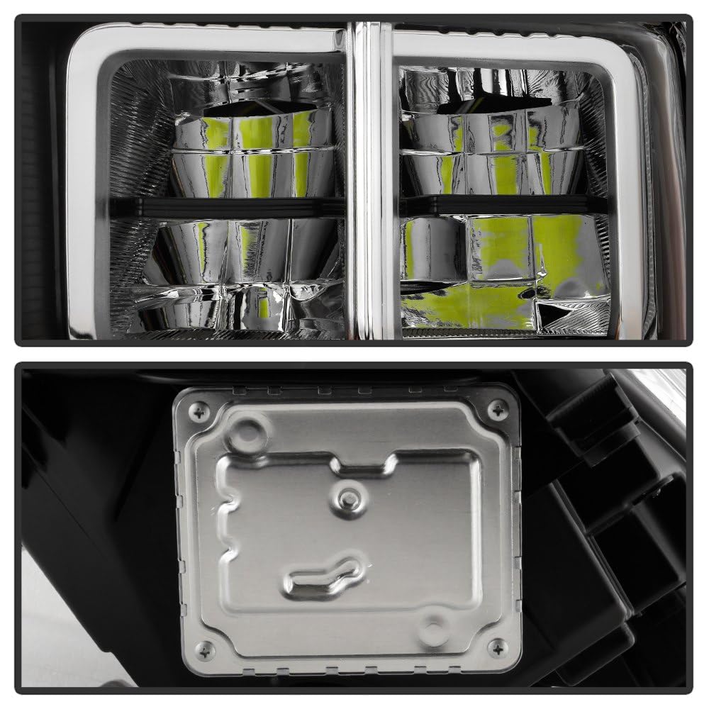 Ford F150 Spyder (OE) 21-23 Quad LED w/DRL Headlight - OE Left
