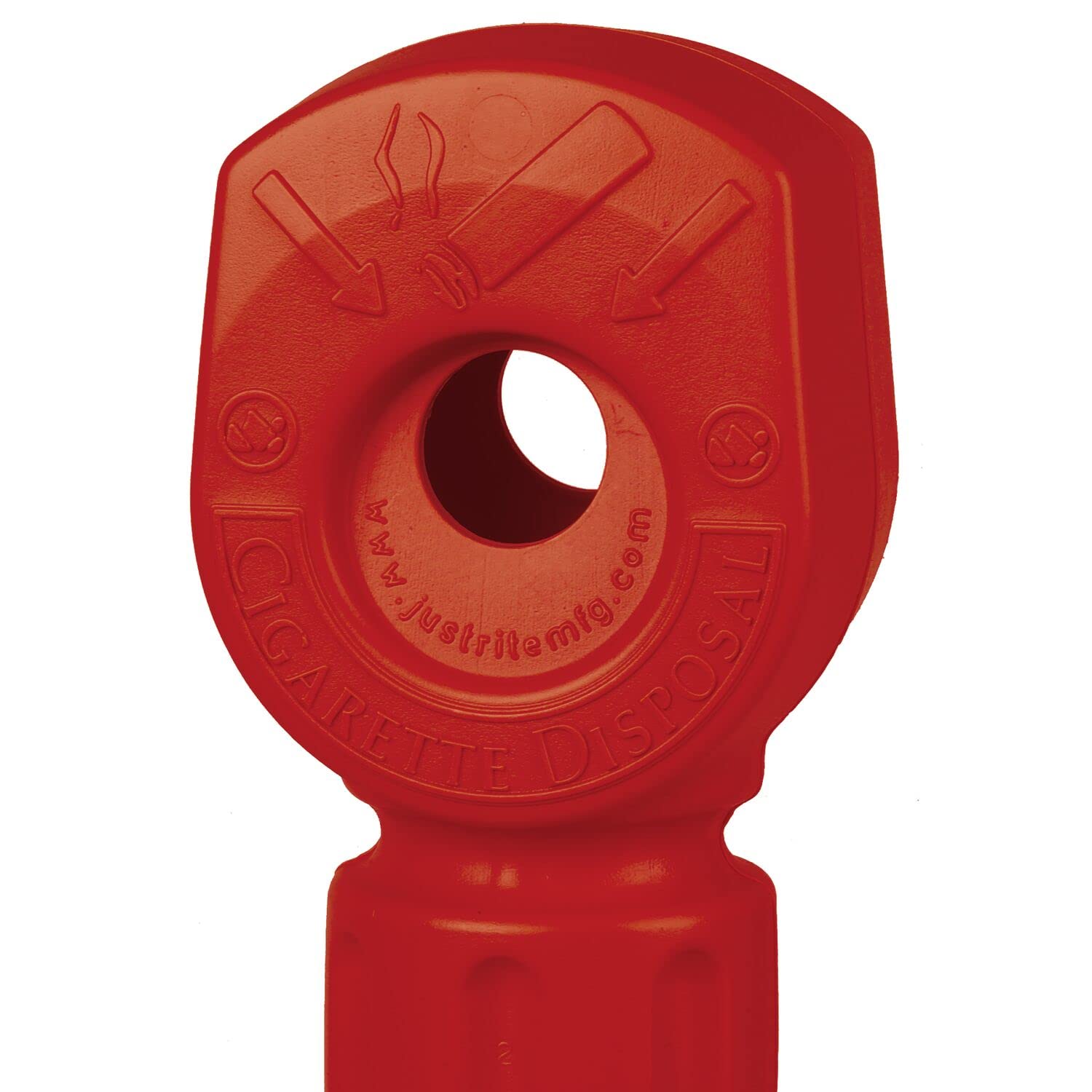 Heavy Duty Justrite Smoking Receptacle Topper