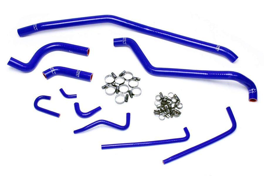Silicone Radiator Hose Kit HPS 57-1504-BLUE Coolant