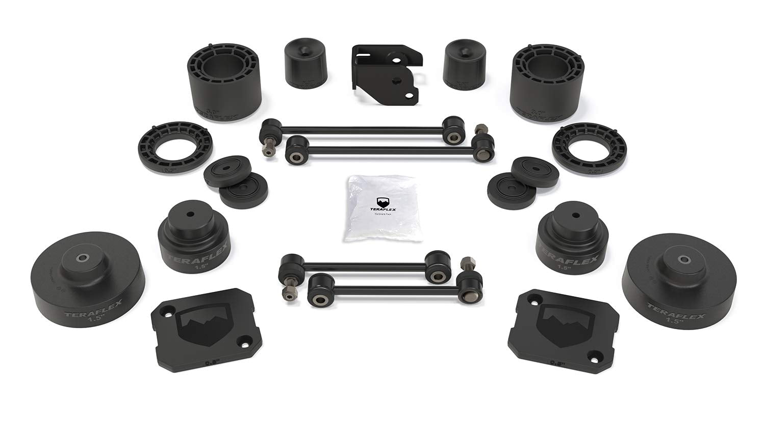 3.5" Performance Spacer Lift Kit TeraFlex JT: – No Shock Absorbers