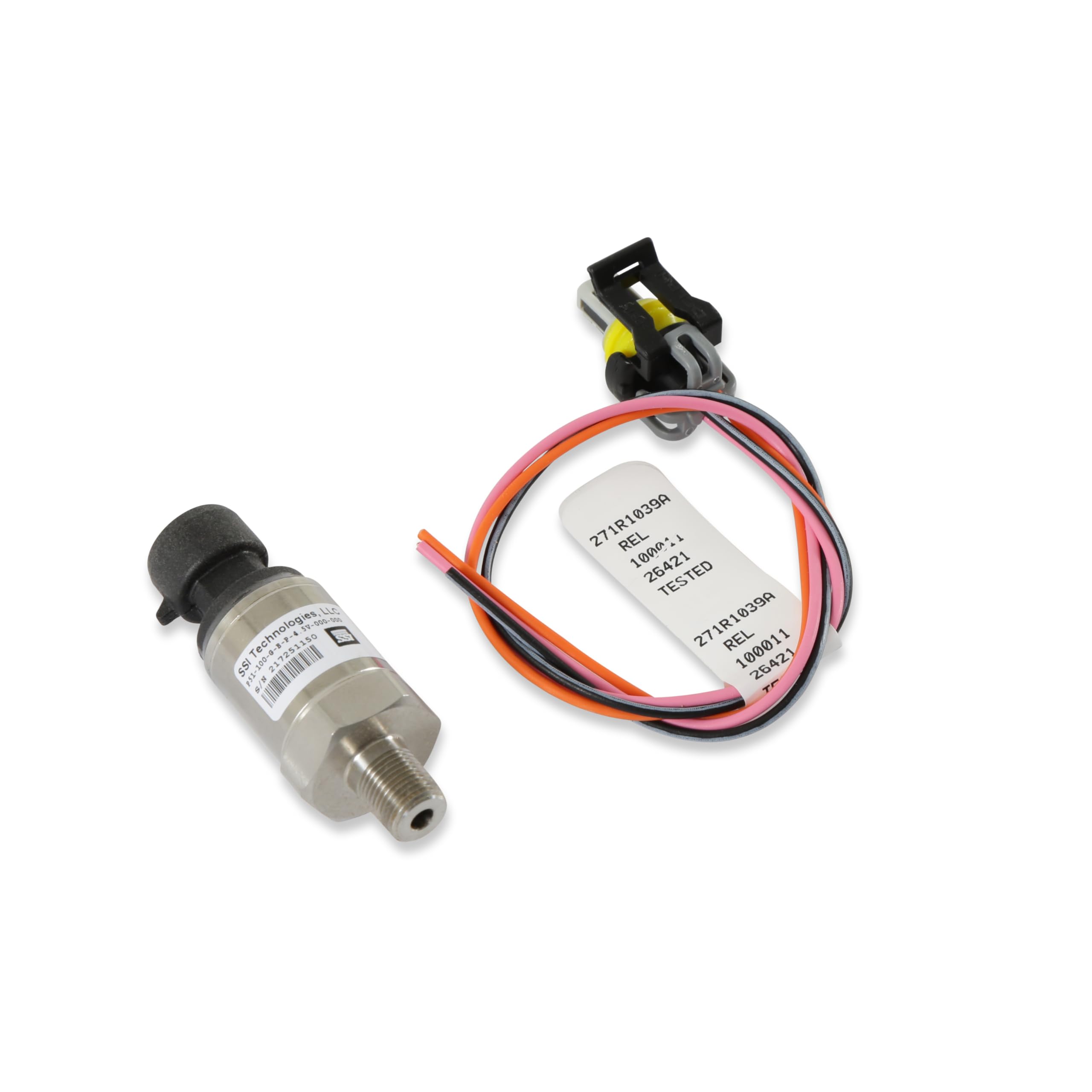 100 PSI Holley EFI Stainless Pressure Sensor