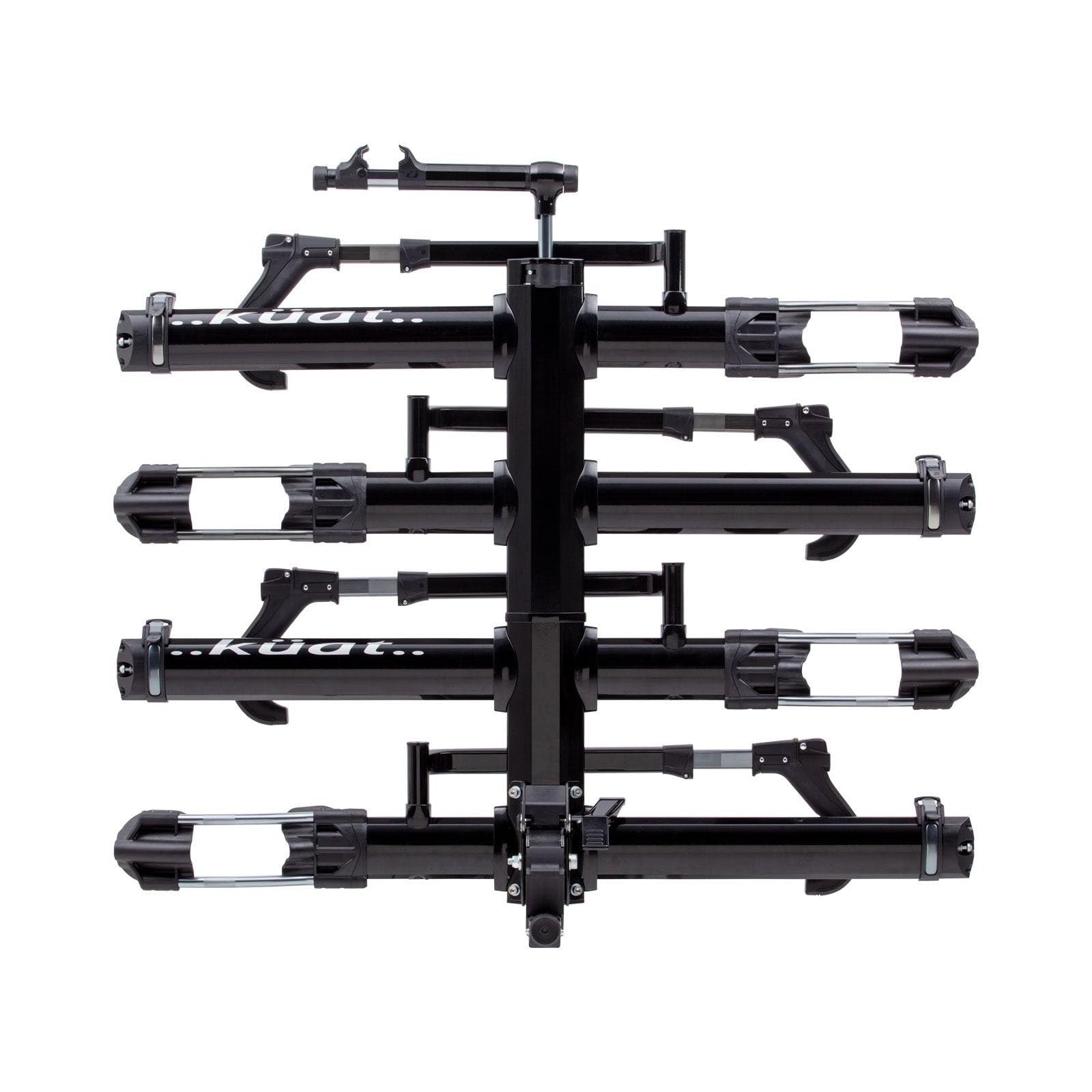 KUAT NV 2.0-2" Add-On - +2-Bike Rack | Increases The 2" NV to a 4-Bike Hitch Rack | Rugged All-Metal Construction | E-Bike Compatible | Easy Installation | Black Metallic (NA22B)