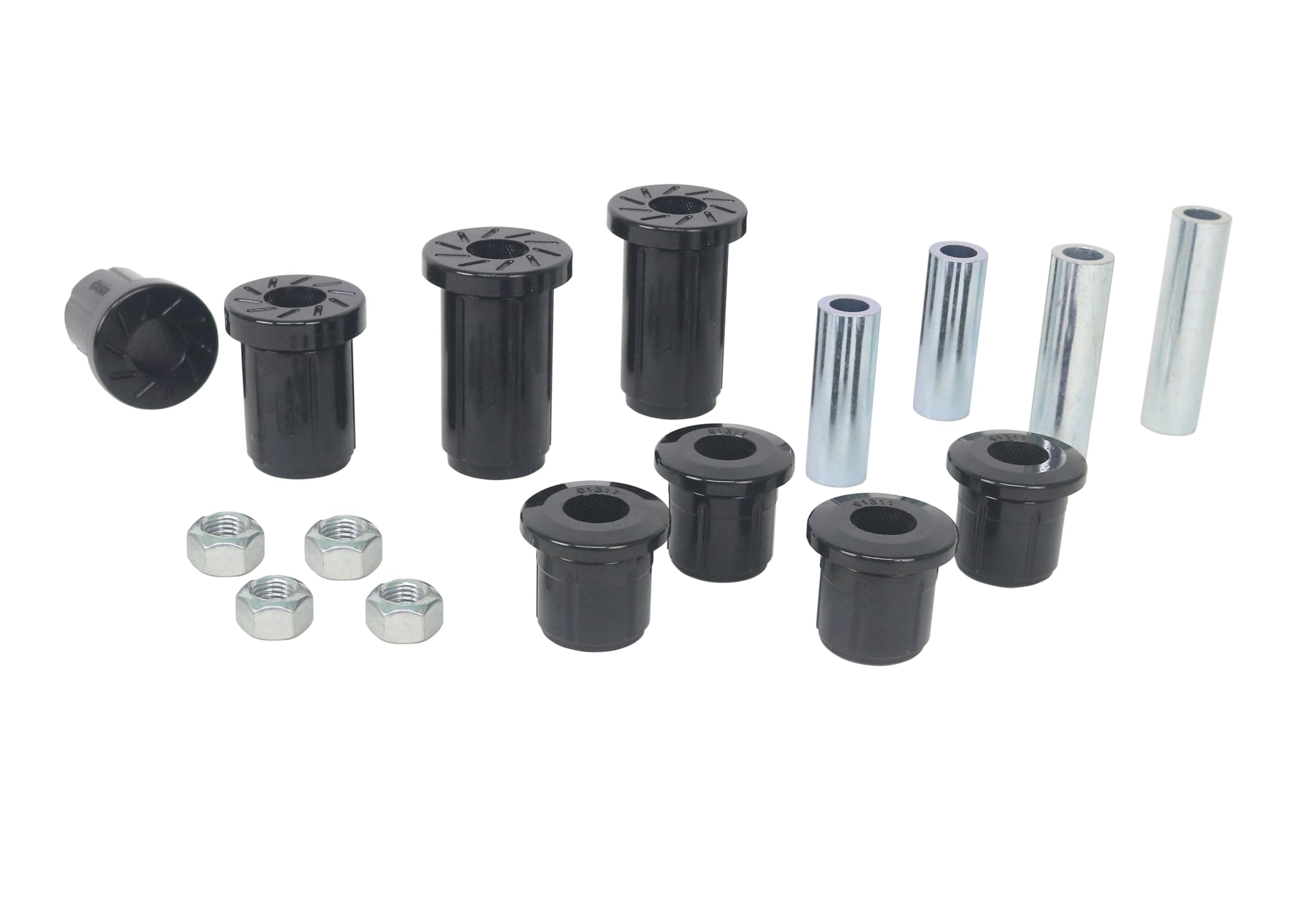 Whiteline W56422 Control Arm Bushing Kit Front Suspension Compatible with 99-10 Sierra 2500 HD, Sierra 3500 HD, Silverado 2500 HD, Avalanche 2500, Silverado 1500, Silverado 3500 HD