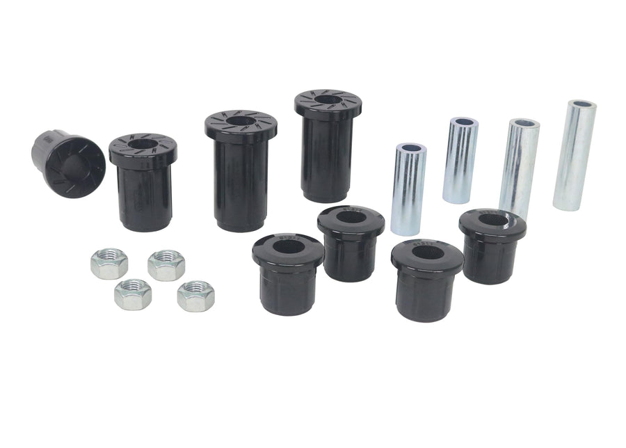 Whiteline W56422 Control Arm Bushing Kit Front Suspension Compatible with 99-10 Sierra 2500 HD, Sierra 3500 HD, Silverado 2500 HD, Avalanche 2500, Silverado 1500, Silverado 3500 HD