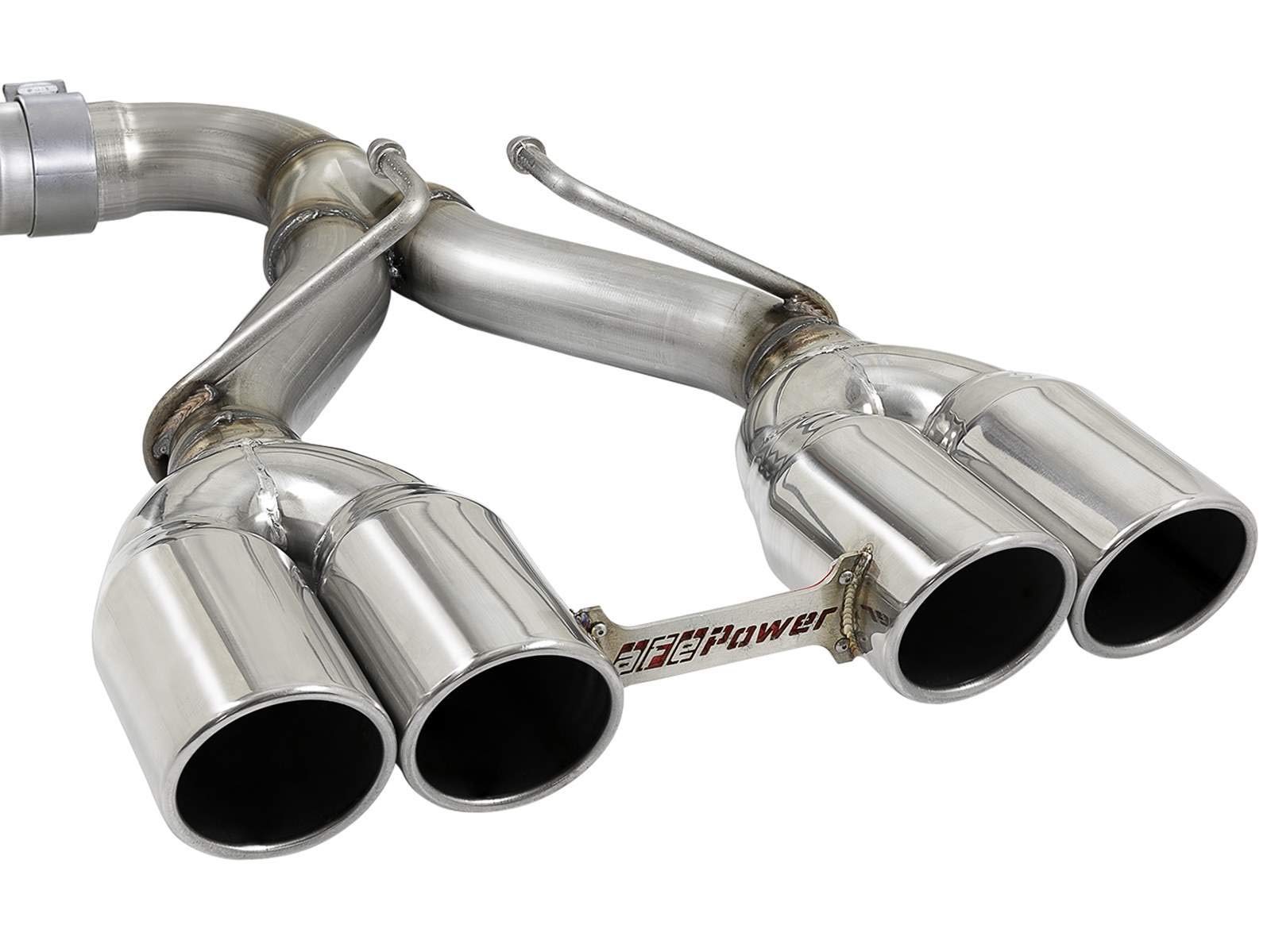 Rebel Series aFe Power 49-38073-P Performance Cat-Back Exhaust System