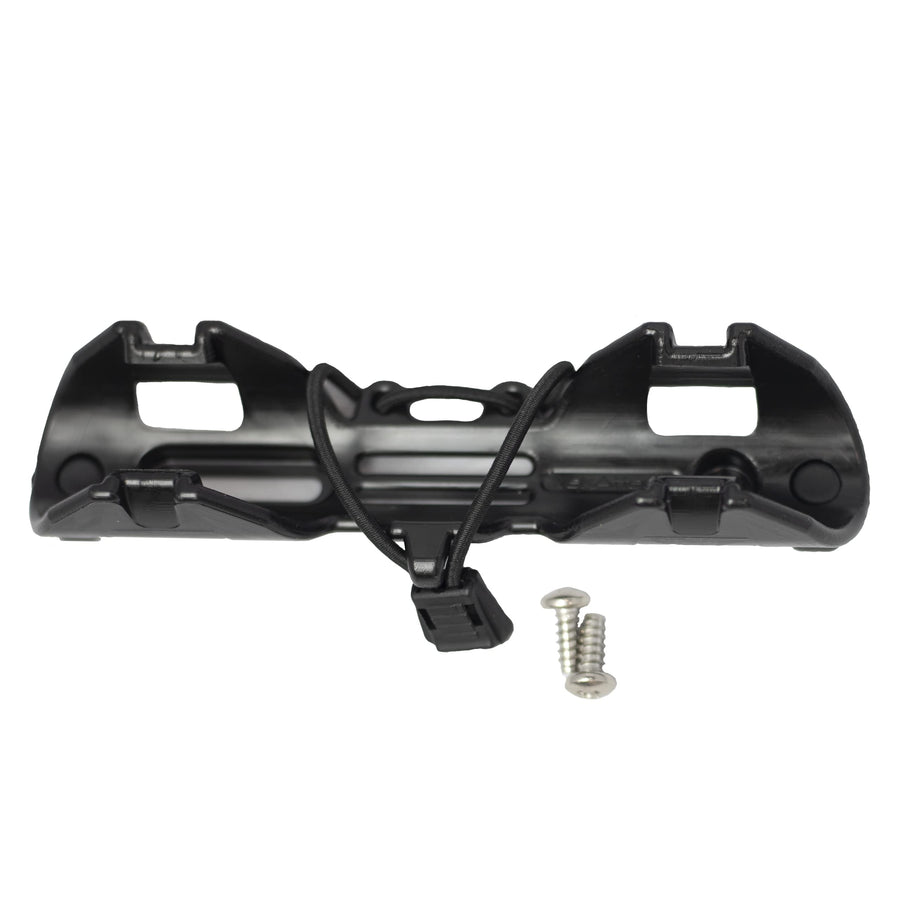 YakAttack Kayak Paddle Holder PadLoc with 2-Screw Universal Mount | Secure Paddle Clip with Two Points of Contact | Fits Standard Oar Shafts | Quiet & Durable | Kayak Accessories | Made in USA