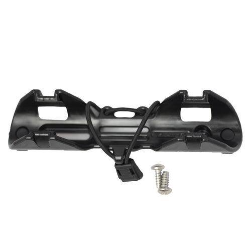 YakAttack Kayak Paddle Holder PadLoc with 2-Screw Universal Mount | Secure Paddle Clip with Two Points of Contact | Fits Standard Oar Shafts | Quiet & Durable | Kayak Accessories | Made in USA