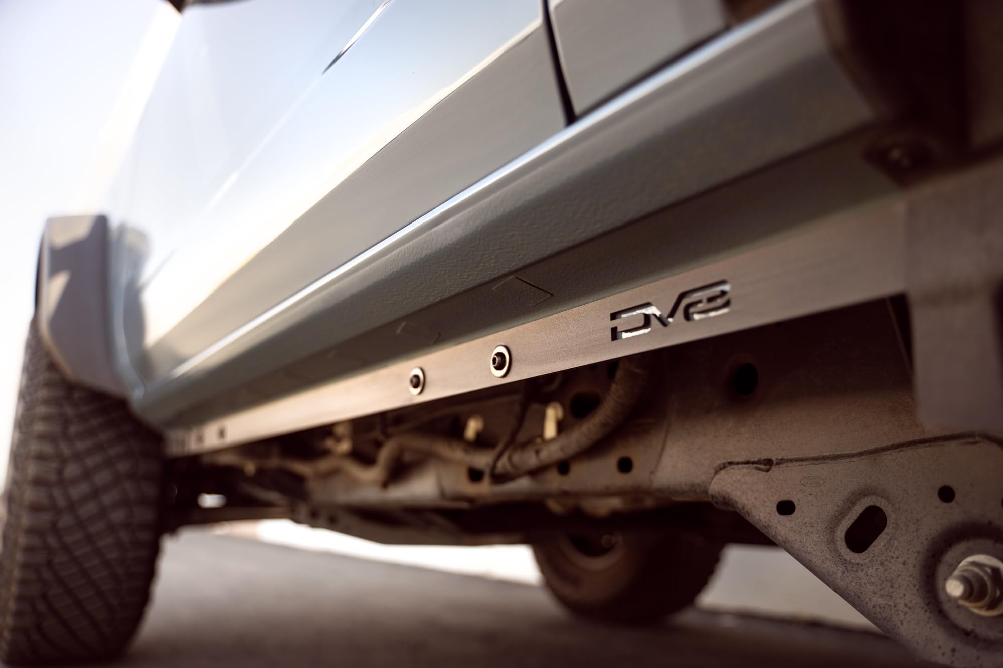 DV8 Offroad Pinch Weld Covers for 2-Door 2021-2025 Ford Bronco | Covers Up Unsightly Pinch Weld | Bolt-On Installation | NOT Compatible OEM Sliders | Micro-Texture Black Powder Coat