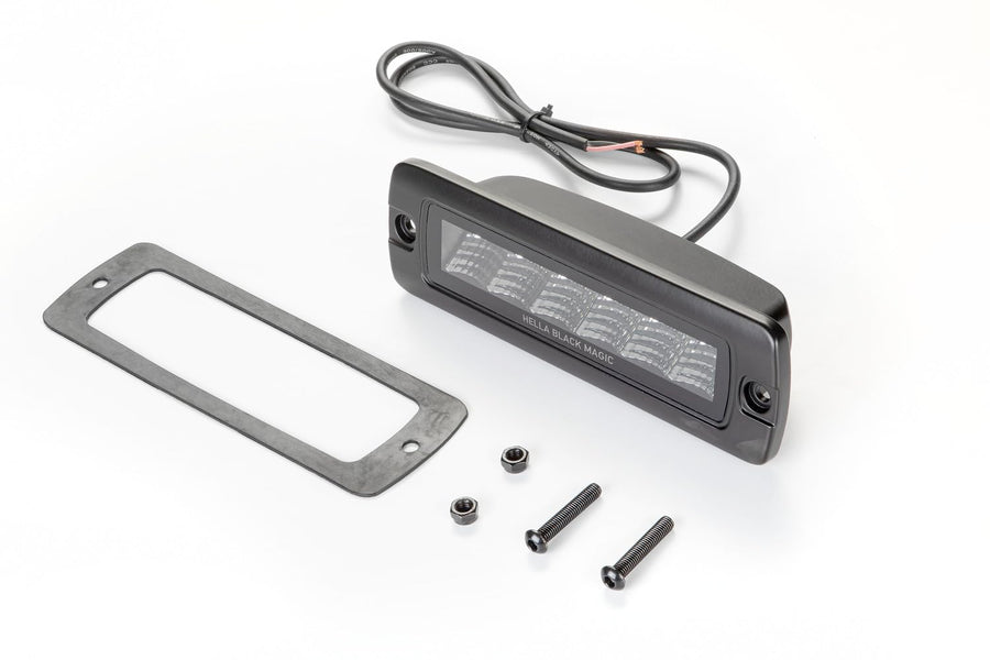 Black Magic Mini Lightbar HELLA 1FB 358 176-221 LED-Spotlight - 6.2" - 12/24V
