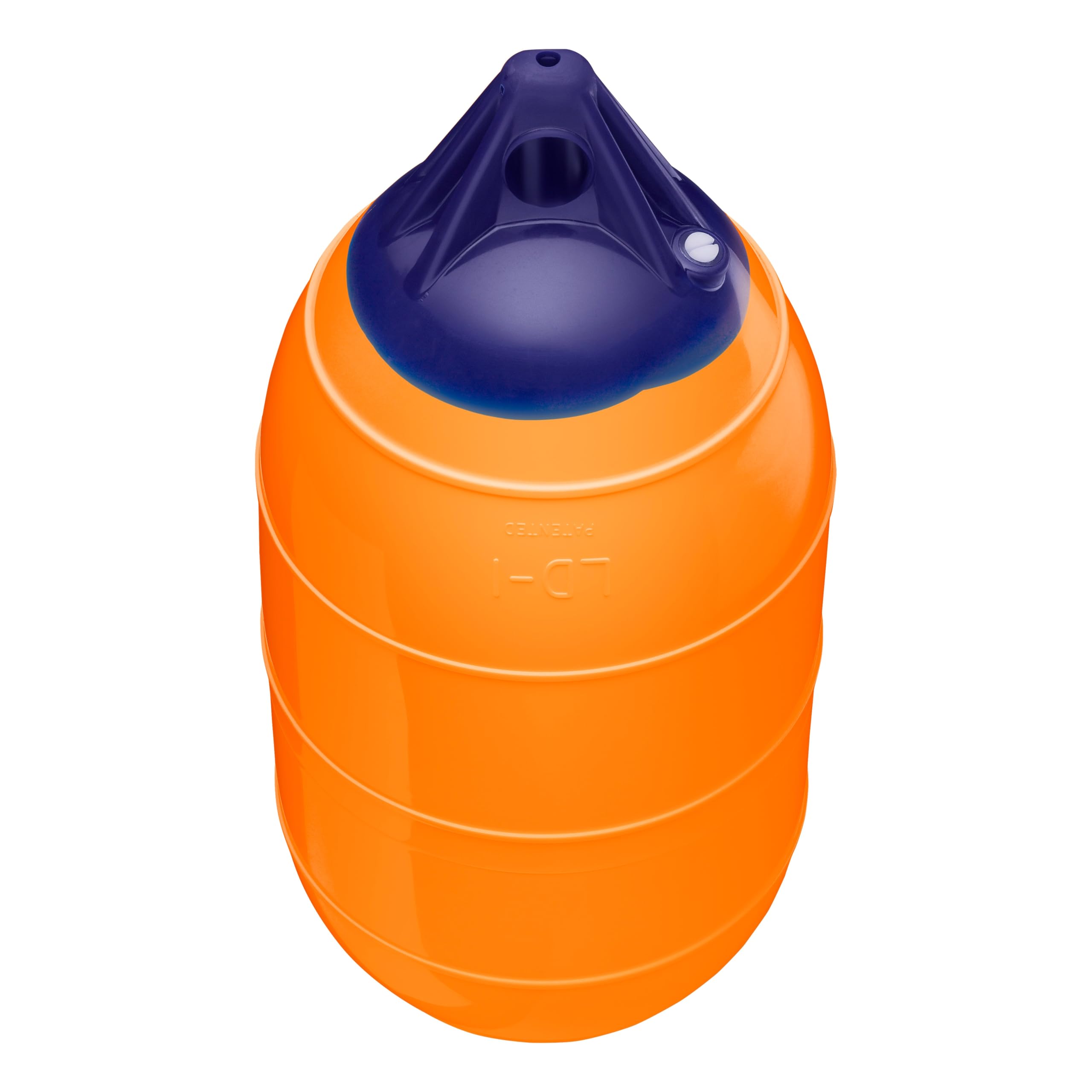 Polyform Low Drag Buoy LD-1 Standard Blue Ropehold - Orange Series
