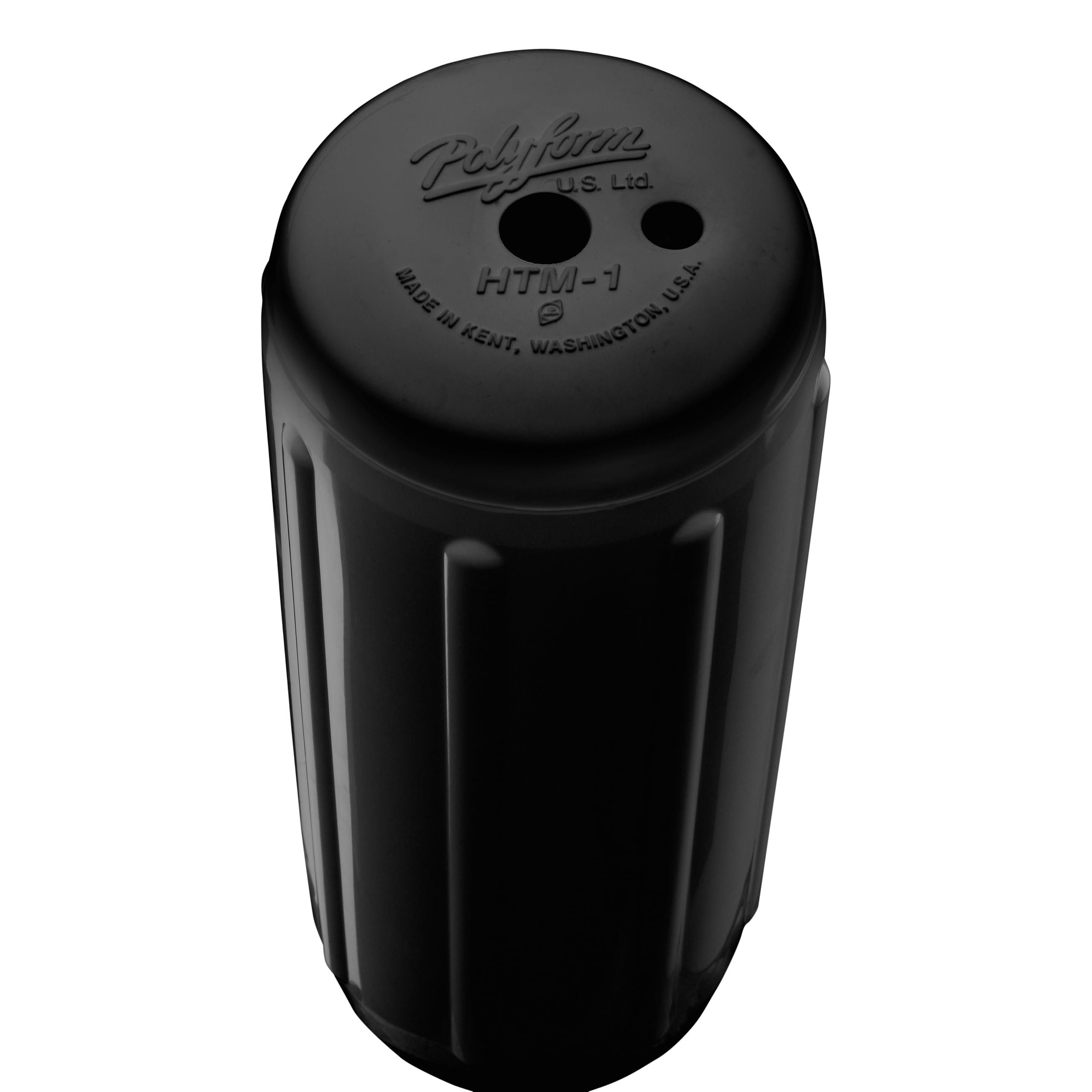 Black Polyform HTM-1 Boat Fender 6.3 x 15.5 in.