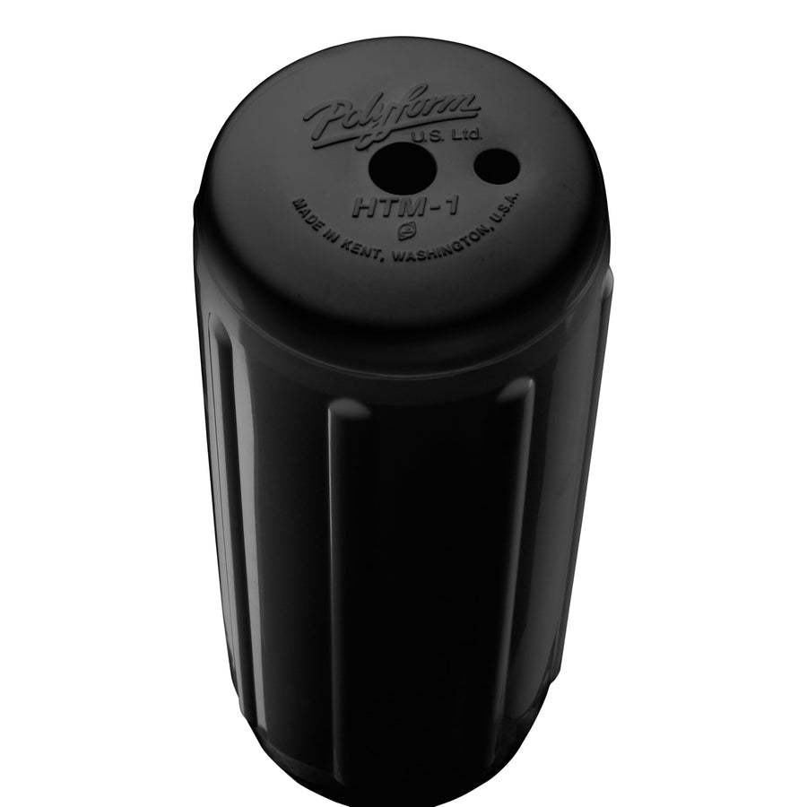 Black Polyform HTM-1 Boat Fender 6.3 x 15.5 in.
