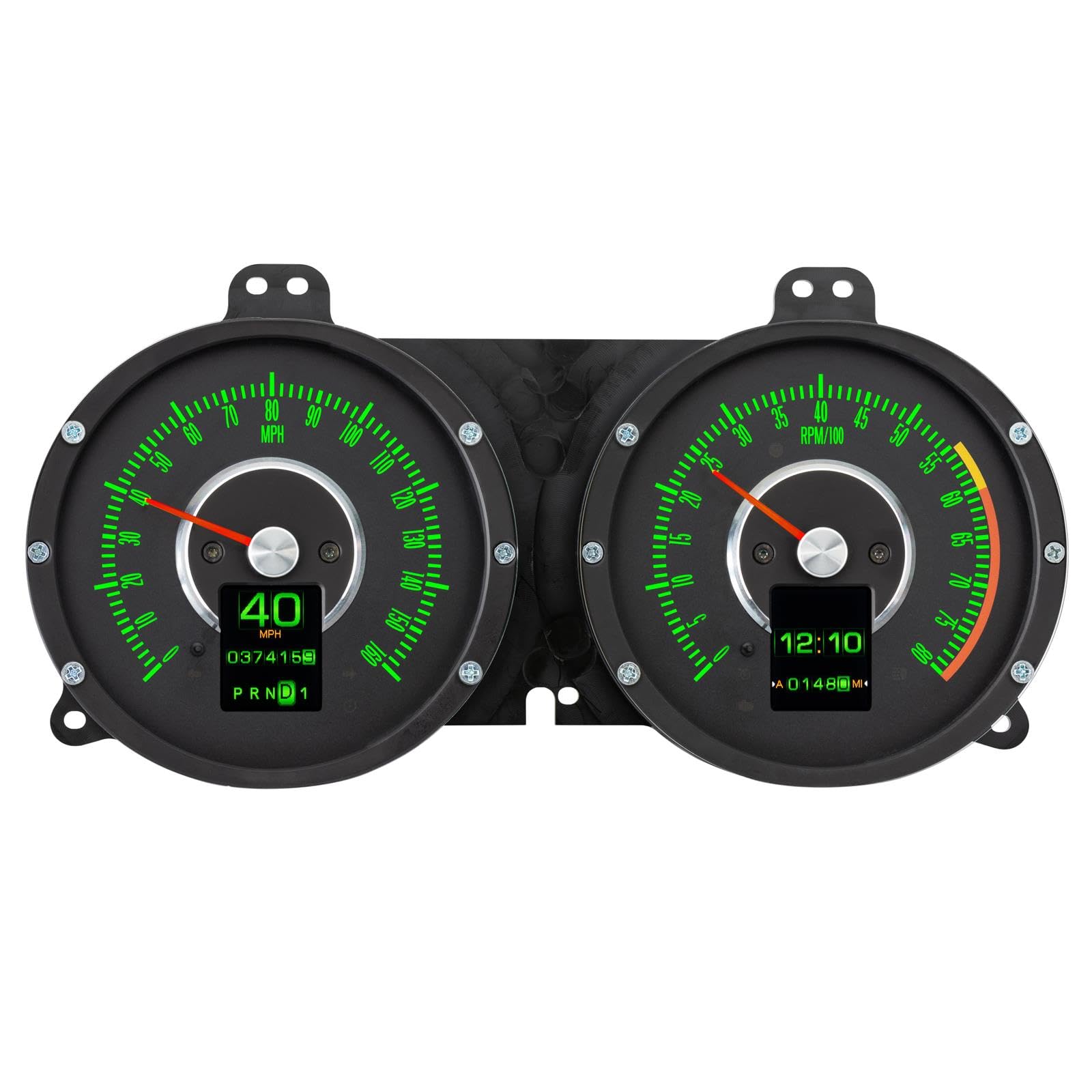 Dakota Digital Retrotech Gauge Instrument System RTX-67C-CAC-X Compatible with 1967 Camaro with Console Gauges