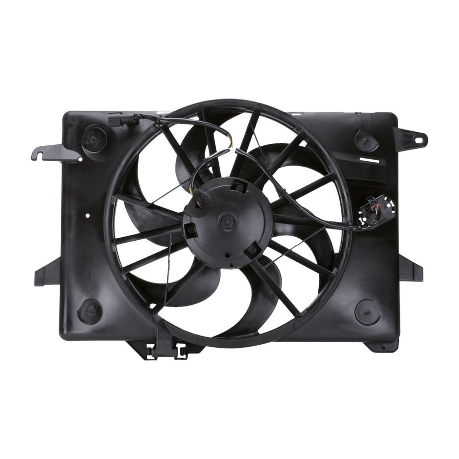 Cooling Fan Assembly TYC 620680 Compatible with 2000-2002 Ford Crown Victoria, Black