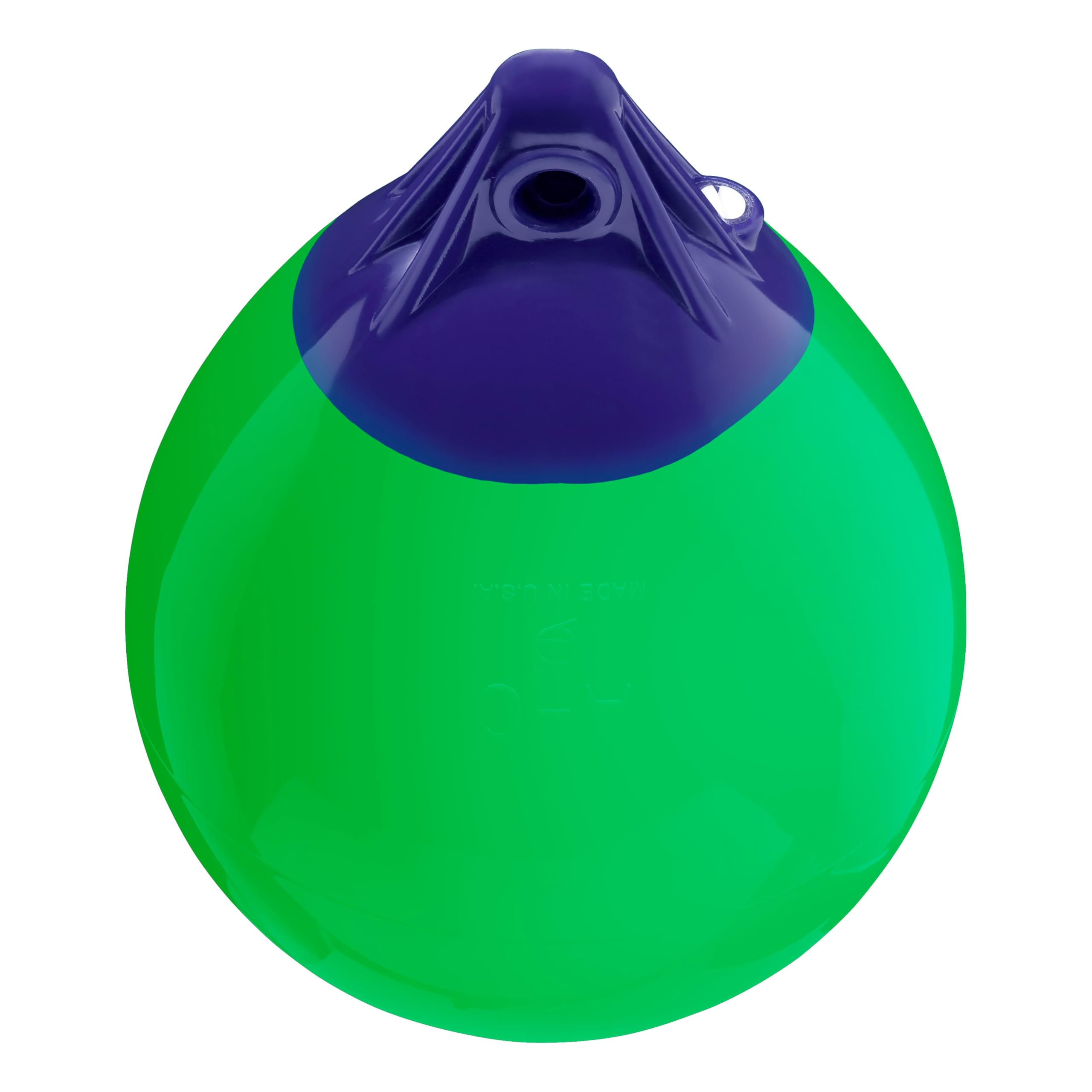 A-0 Polyform Standard Blue Ropehold Buoy - Green