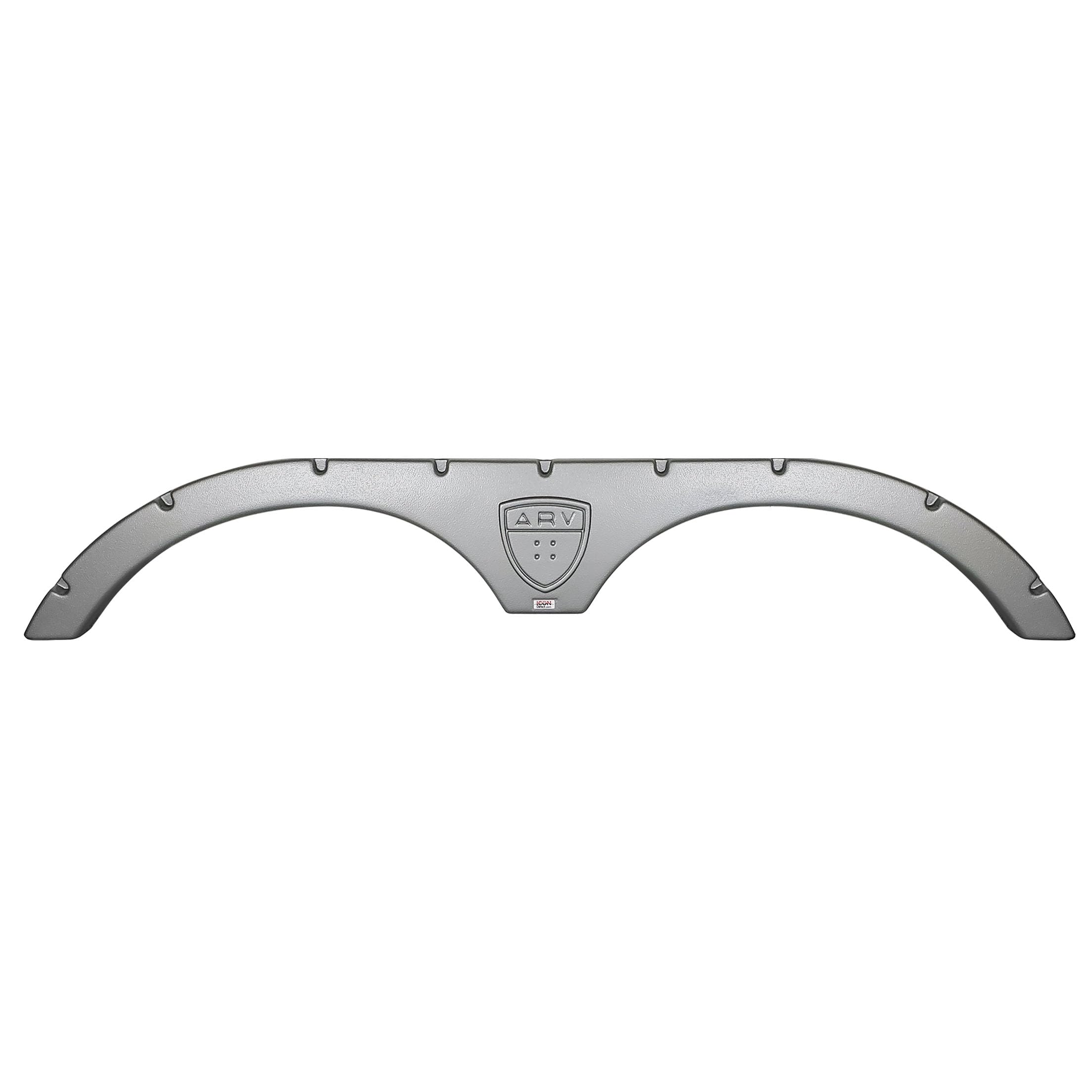 Tandem Axle Fender Skirt ICON 16028 FS4494 for Augusta - Black