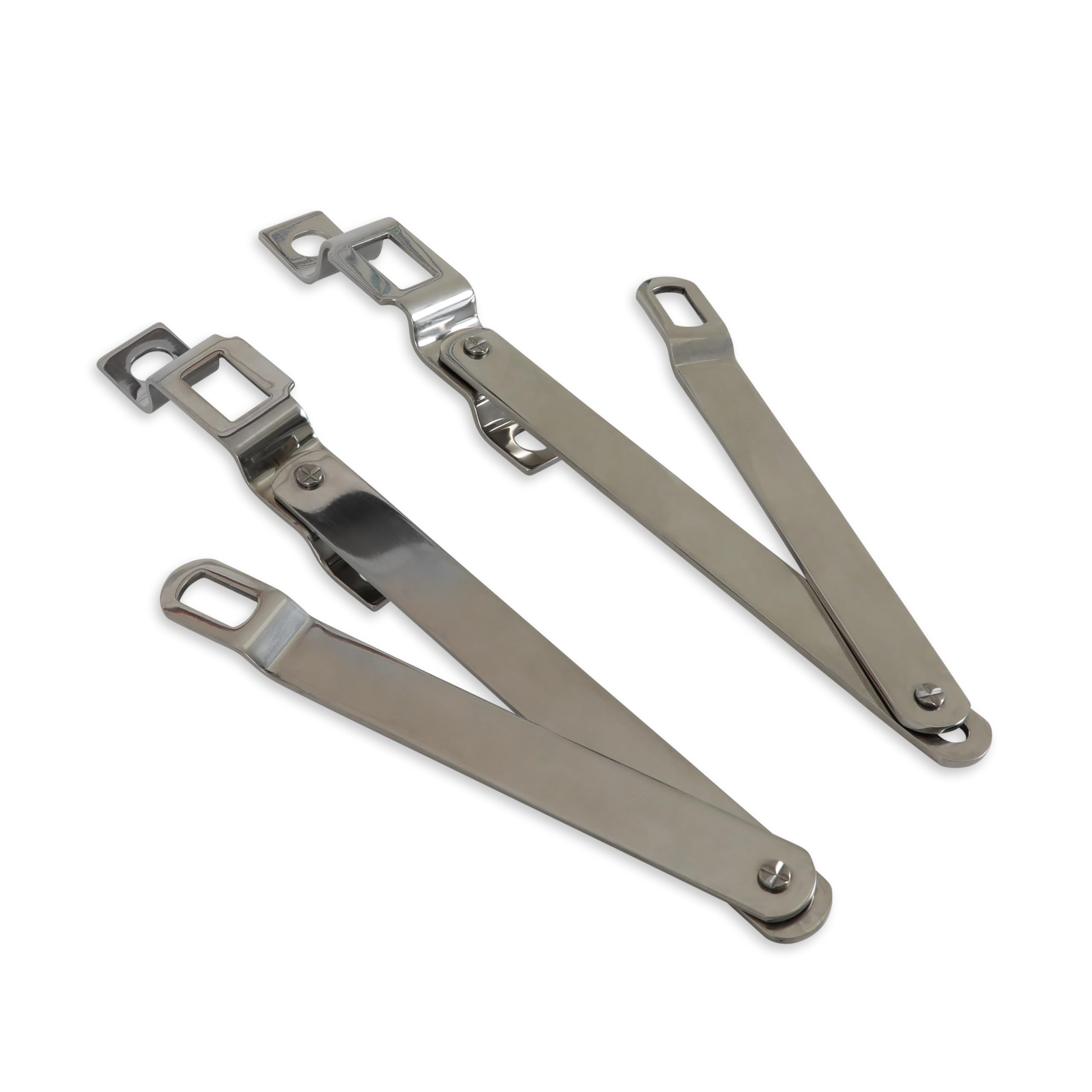 Tailgate Link Set Brothers Trucks A6458-76 - Fleetside - Stainless Steel - Pair
