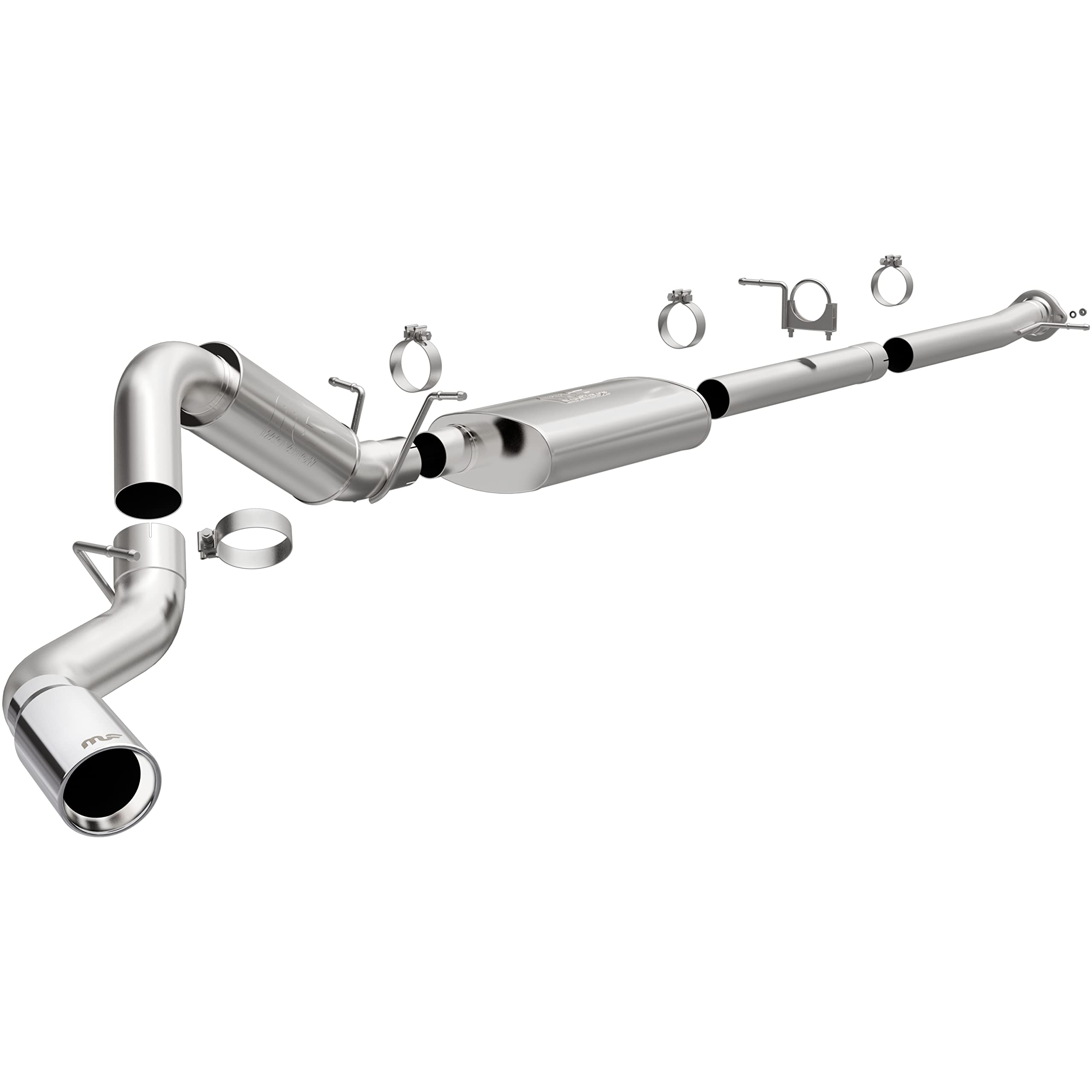 Performance MagnaFlow Exhaust System 19524: Cat-Back, Street Series, Single Passenger Side Rear Exit Style