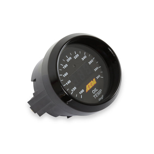 AEM 100-300F Oil, Transmission or Water Temperature Gauge 30-4402