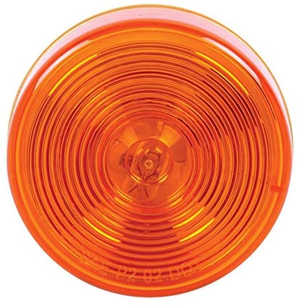Amber G25A Custer 2.5" Round Sealed Clearance/Marker Light