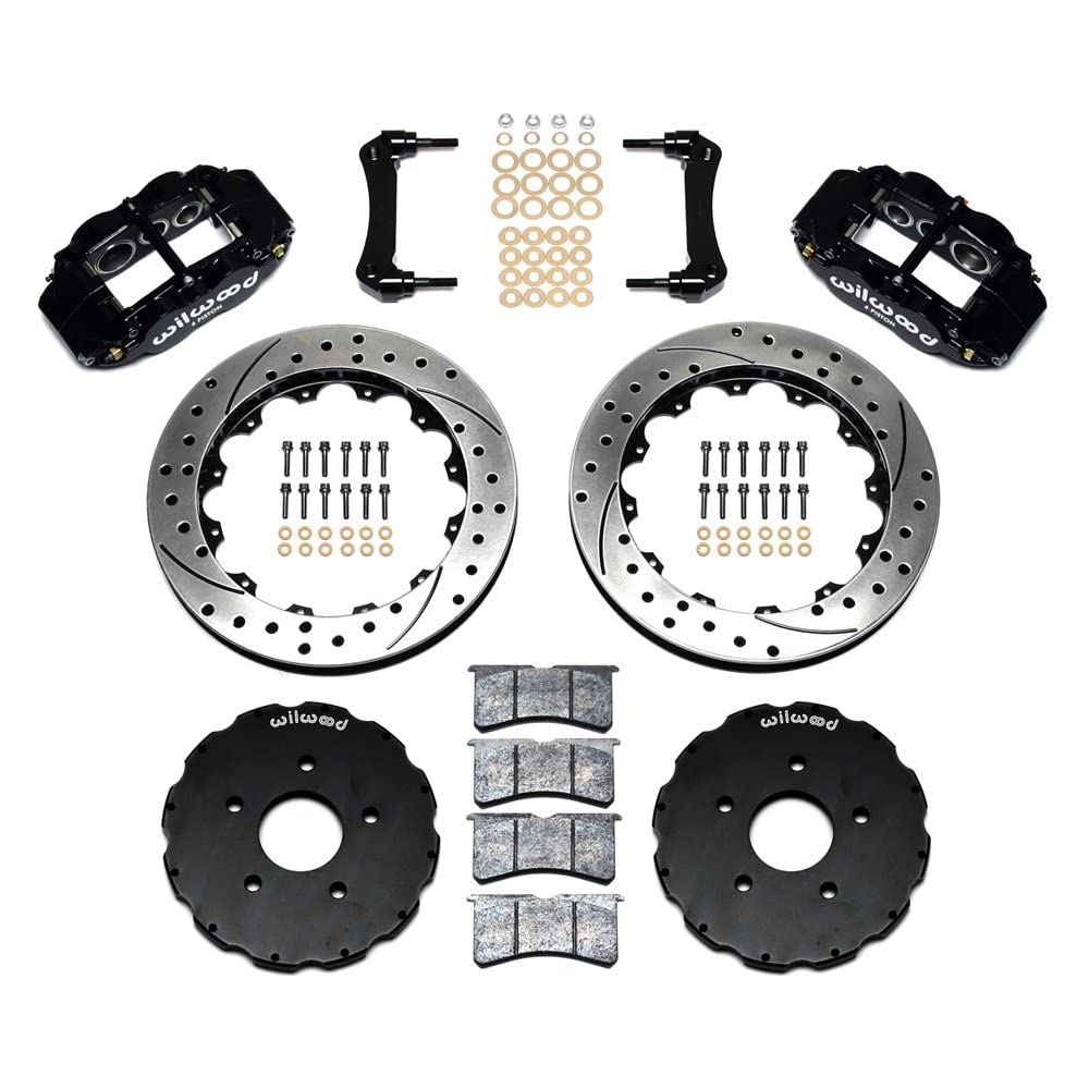 Brake Kit Wilwood Front Vette 97-13 6 Piston 13in Rotor