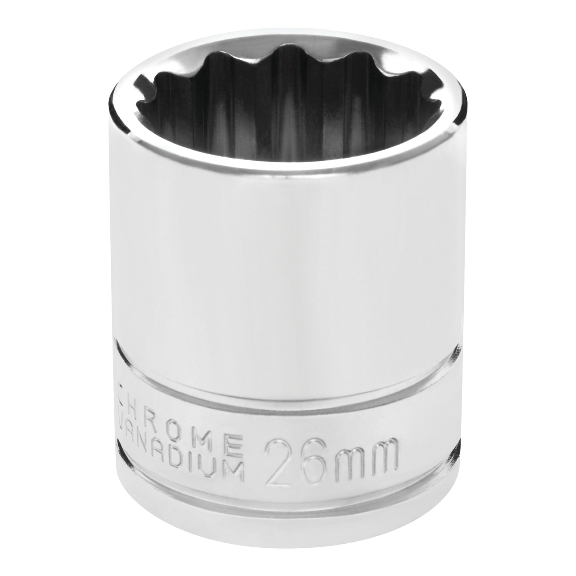 1/2 Drive Performance Tool W32826 12-Point Socket, 26mm
