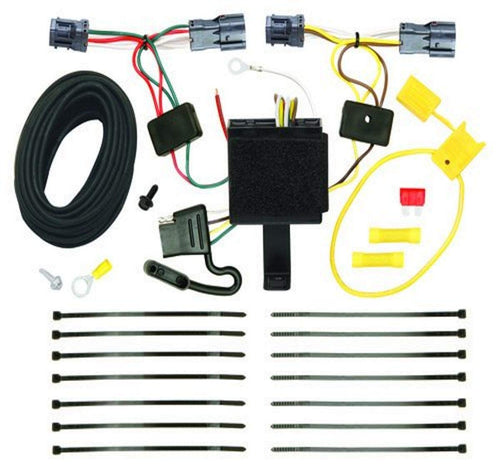 TEKONSHA T-One® Tow Ready T-Connector Harness, 4-Way Flat, Compatible with KIA Select Sorento, Black
