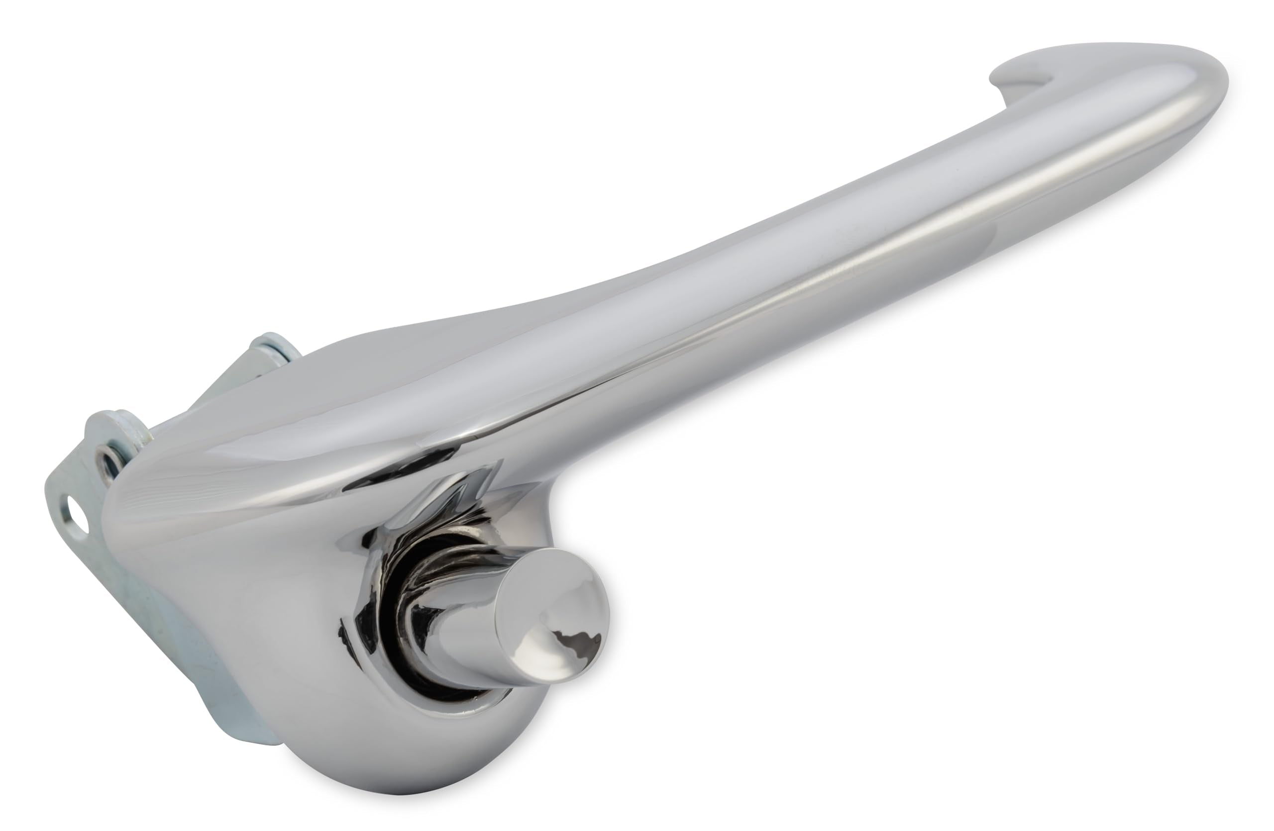 Scott Drake Chrome Show-Quality Door Handles Compatible with 1964-1966/1969-1970 Ford Mustang, C4DZ-6222404/5A