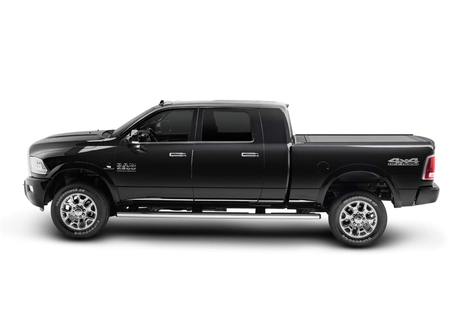 RetraxONE MX Retrax Retractable Truck Bed Tonneau Cover | 60235 | Fits 2012 - 2024 Dodge Ram 1500, 2010-21 2500/3500, w/ RamBox 6' 4" Bed (76.3")