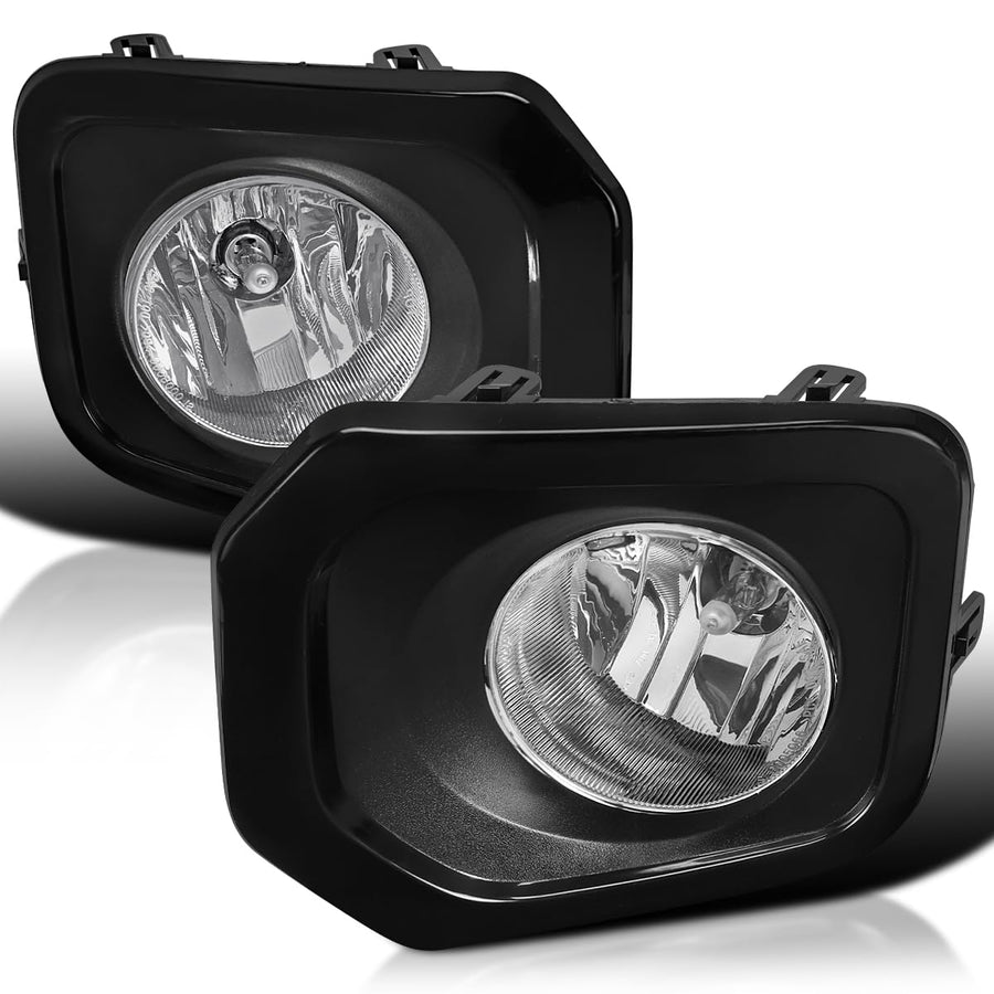 Fog Lights + Bezel Cover + Switch SPEC-D TUNING Compatible with 2016-2022 Toyota Tacoma, L+R Pair Assembly