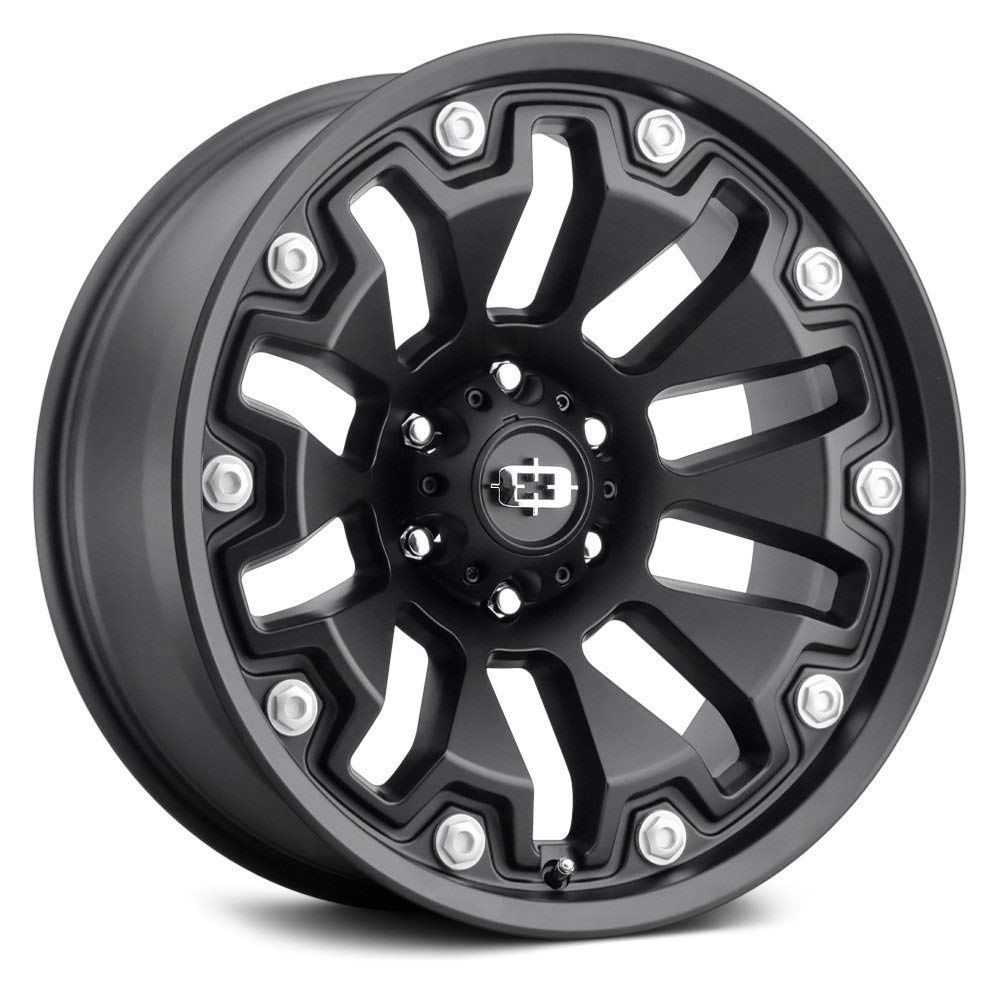 362 Armor Vision 20x10 6x5.5" -25mm Satin Black Wheel Rim 20" Inch