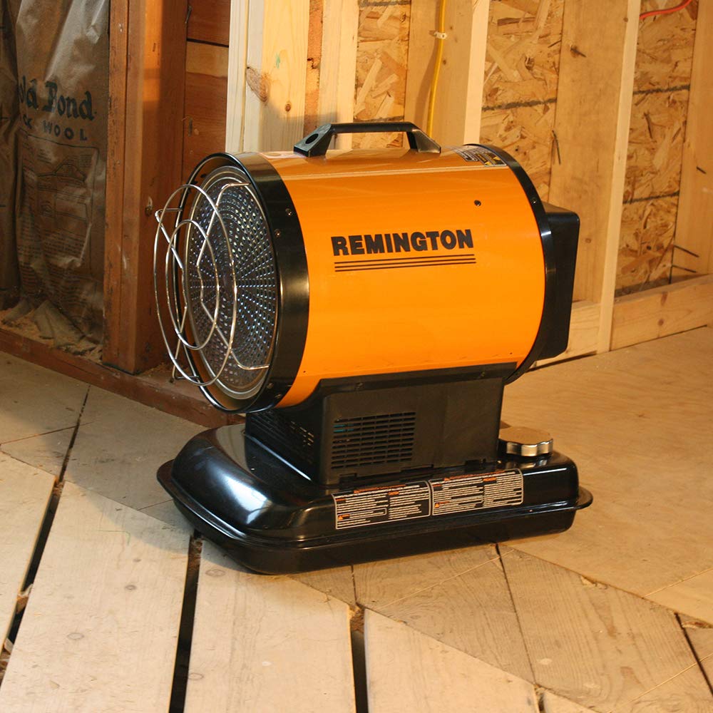 80,000 BTU Remington LP Propane Radiant Heater | For Construction Sites and Garages up to 2,000 square feet (REM-80-OFR-O)