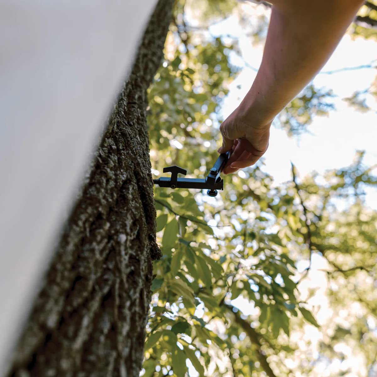 Bow Hanger Half Rack Wing Treestand 10 inch - Powder Coated Steel Tree Bow Holder - Durable & Weather-Resistant Hunting Bow Hanger - Rugged Matte Finish Screw in Bow Holder - Bow Hunting Accessories