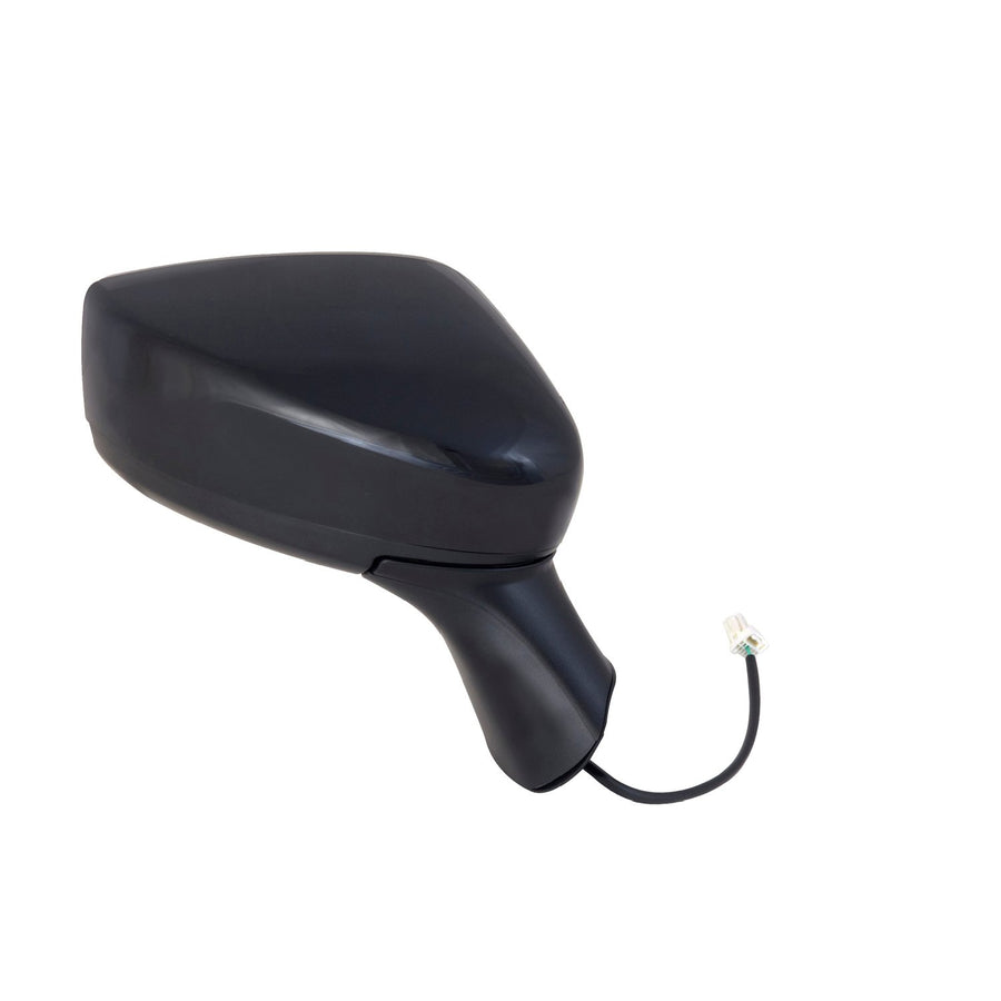 Mirror Passenger Side for Nissan Versa Note Hatchback S, S Plus, SL, SV Model, Textured Black w/PTM Cover, Foldaway, w/o CCD Camera, Power