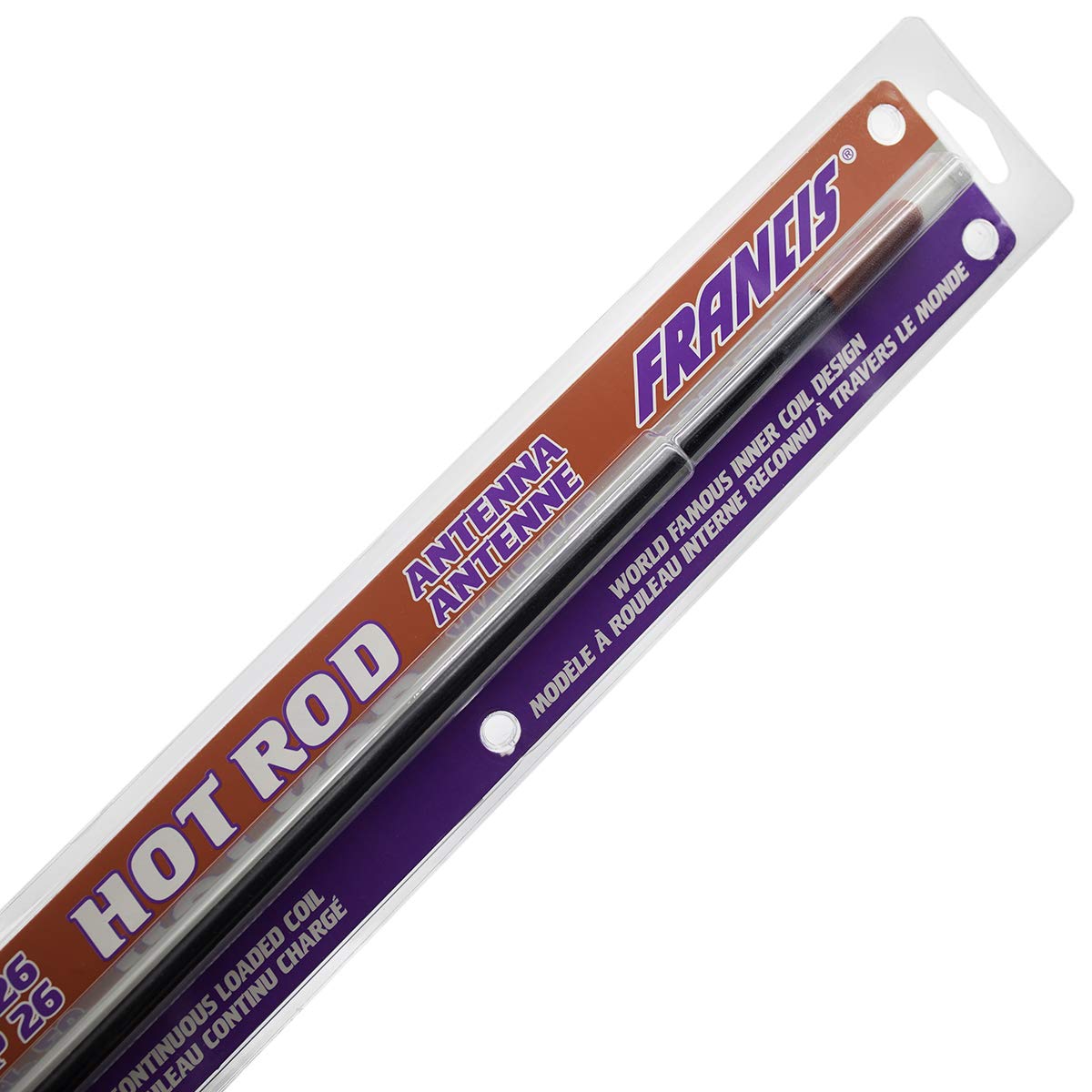 5.5' Black Francis Hot Rod CB Antenna 300-CB26B