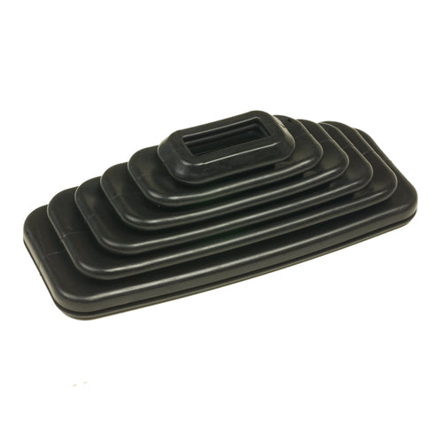Black Rubber B&M 80668 Shifter Boot