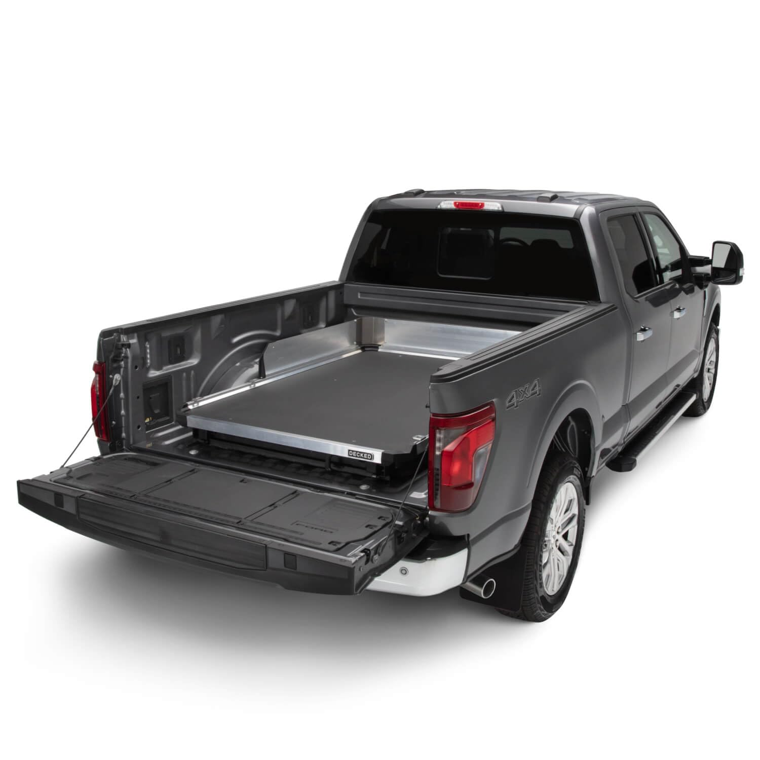 High Sides Kit DECKED for 41" CargoGlide Models | Side Rail Extension Panels for Added Cargo Containment | for Midsize Truck Only