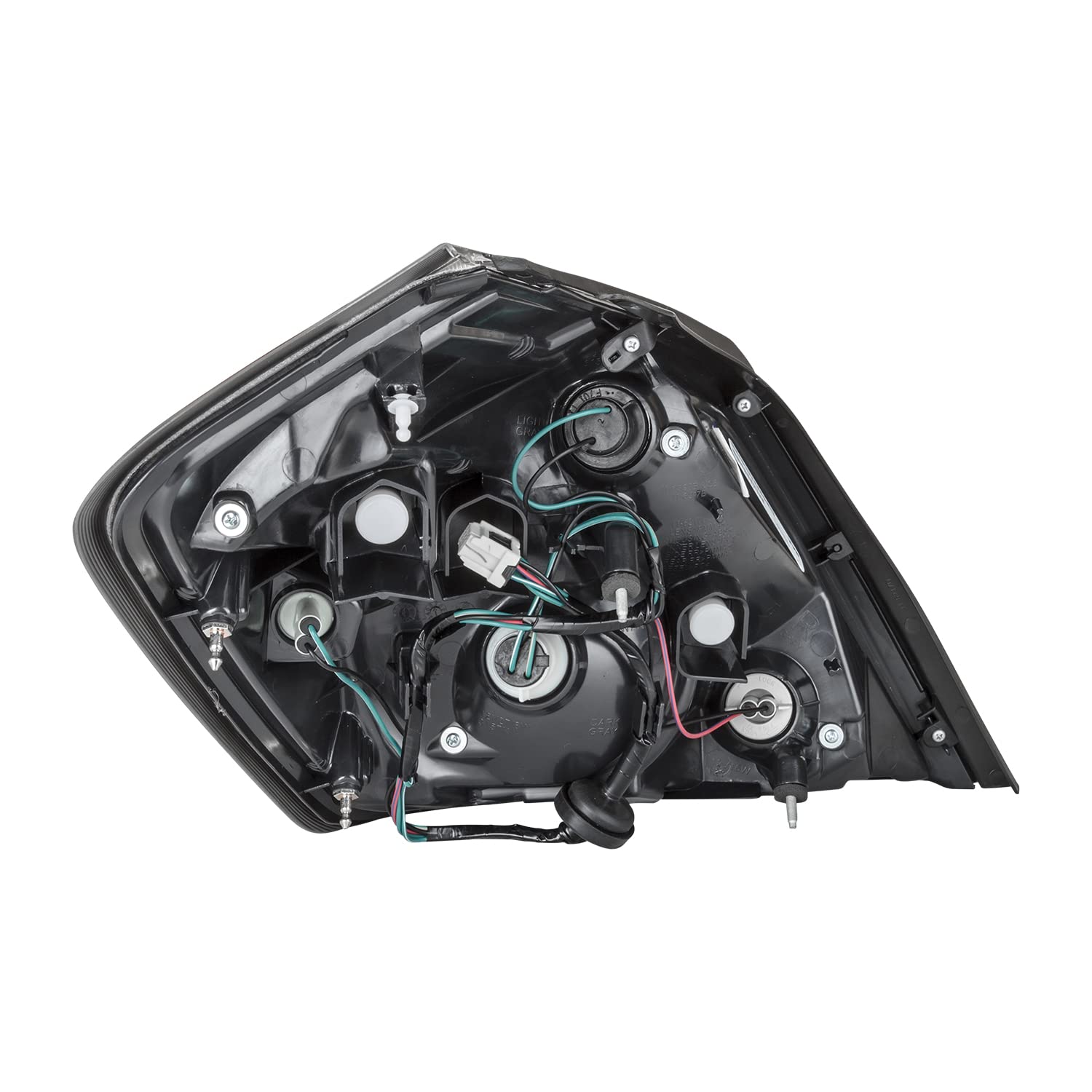 Right TYC Tail Light Assembly Compatible with 2007-2009 Nissan Altima