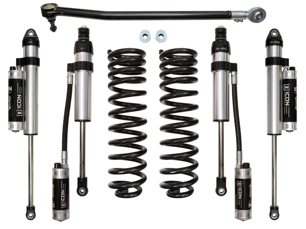 2.5" Lift, Stage 4 Suspension System, ICON Compatible with 2017-19 Ford F250/F350, K62514