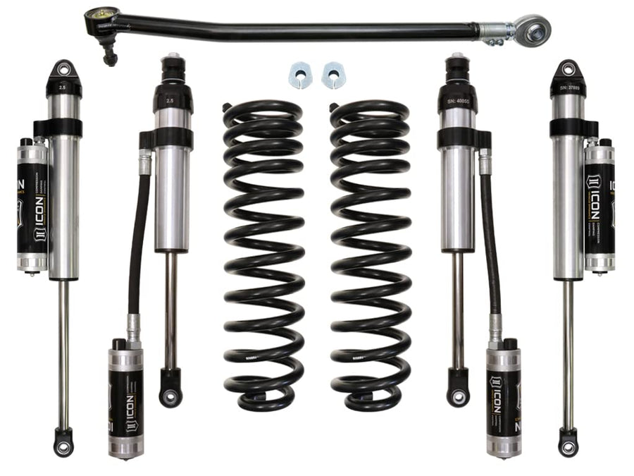 2.5" Lift, Stage 4 Suspension System, ICON Compatible with 2017-19 Ford F250/F350, K62514
