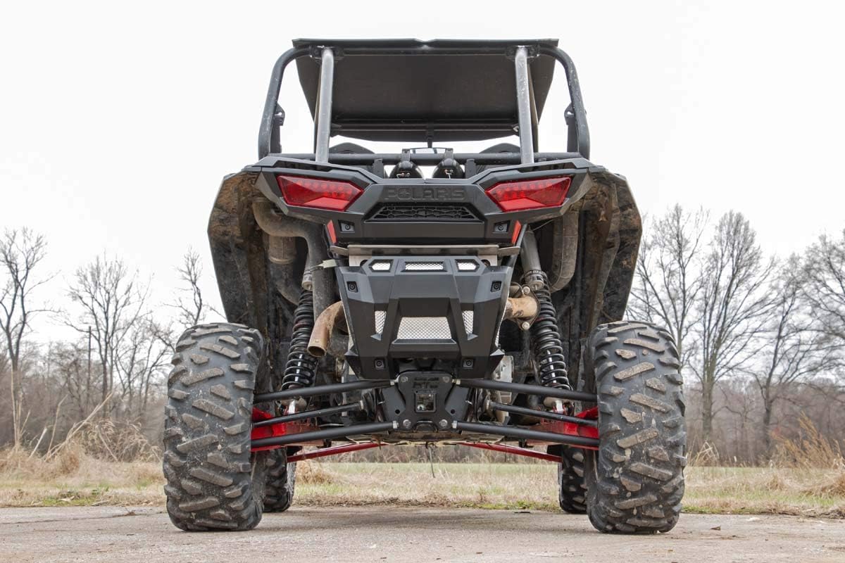 Rough Country Receiver Hitch UTV for 2014-2022 Polaris RZR XP 1000 - 93039, Black, 2"