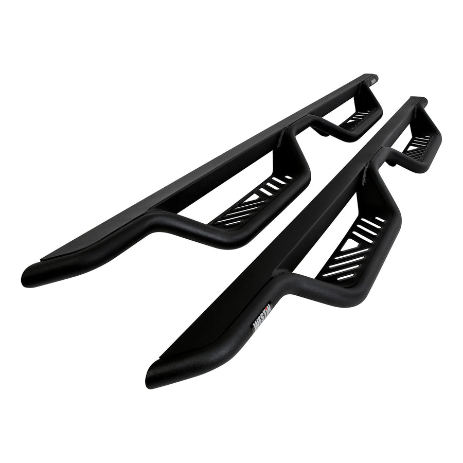 Outlaw Westin 20-13715 Drop Nerf Step Bars fits 2014-2018 Chevrolet Silverado/Sierra 1500 Double Cab (Rocker Mount); 2019 Silverado LD; 2019 Sierra 1500 Limited