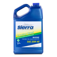 18-9400-4 Sierra International 25W-40 FC-W 4-Stroke Marine Stern Drive Oil - 5 Quart