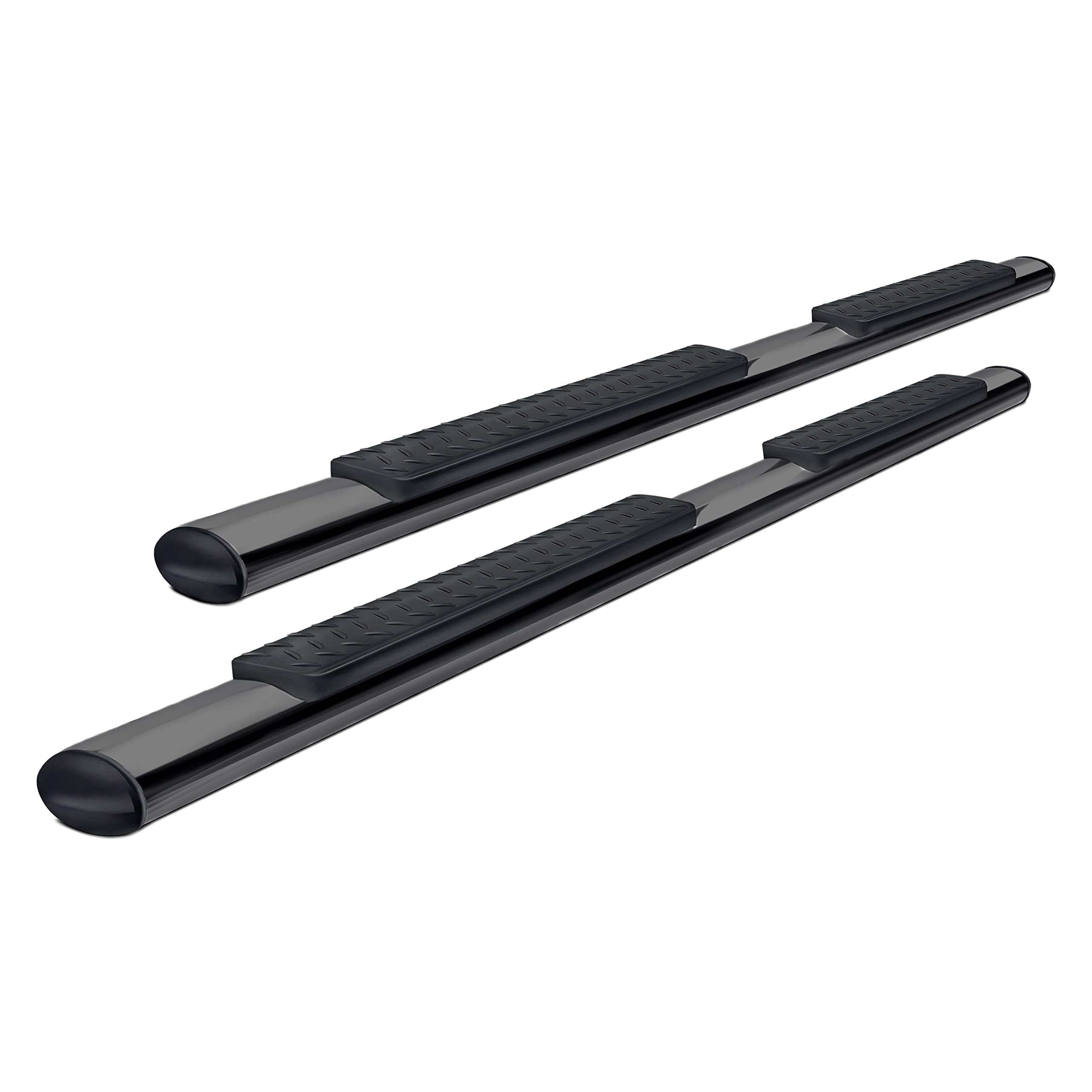 OEM Replica Black Horse Side Steps Black Compatible with 2011-2025 Dodge Durango-9B070203AOV
