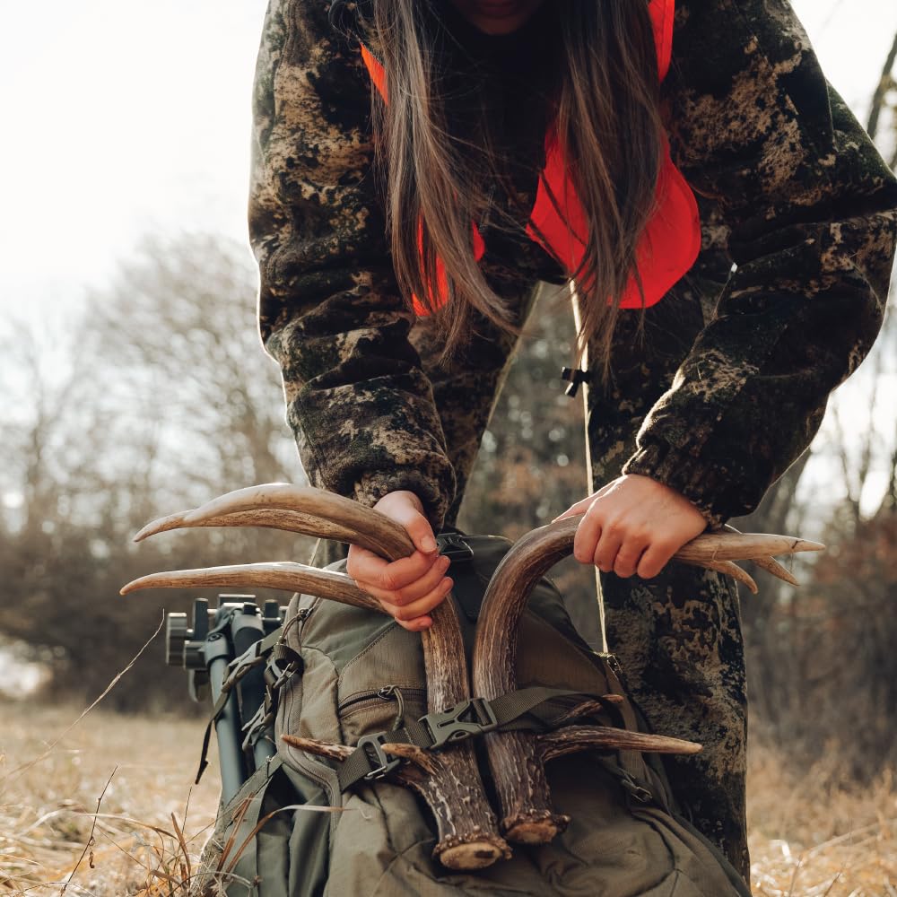 Prevail BOG Day Pack with 1700 Cubic in Capacity, 1.7 lbs, and Heavy-Duty Zippers and Buckles for Hunting, Outdoors
