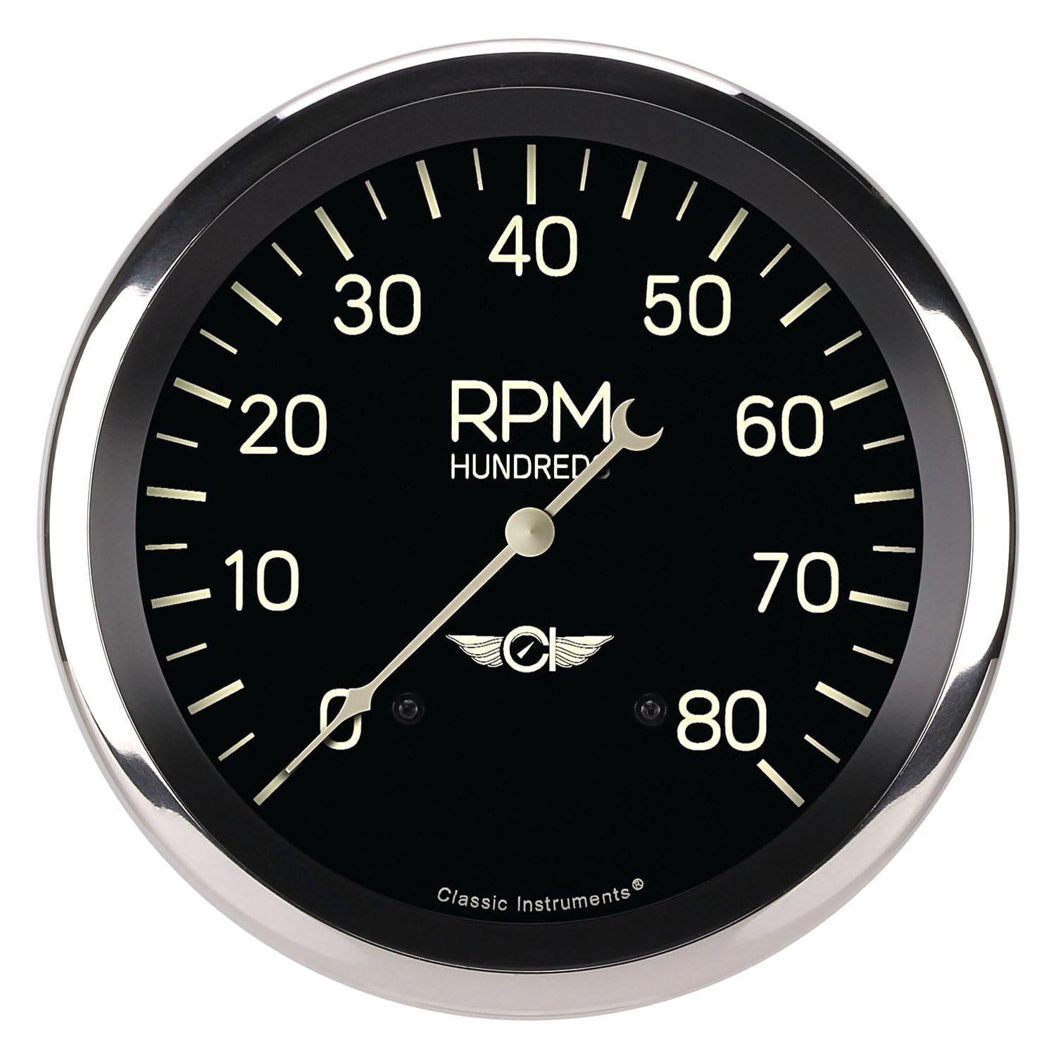 Classic Instruments Classic Series 4 5/8" Tach 8000 RPM