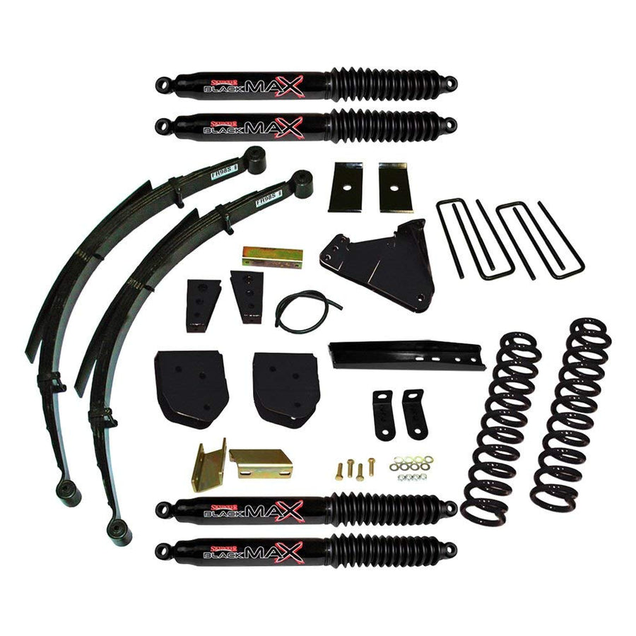 Suspension Lift Kit w/Shock Skyjacker F11601KS-B Black MAX Shocks 6 in. Lift System