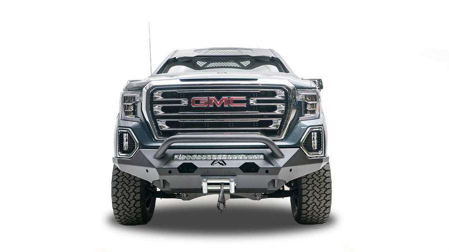 15-19 GMC HD Fab Fours Matrix W/PRNNR, Black (GM15-X2852-1)