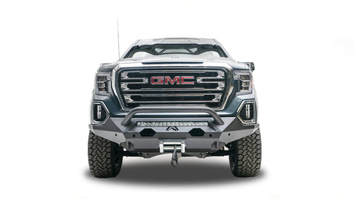 15-19 GMC HD Fab Fours Matrix W/PRNNR, Black (GM15-X2852-1)